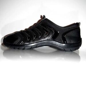 Capezio Black Women's Hip Hop, Zumba Dance Sneakers